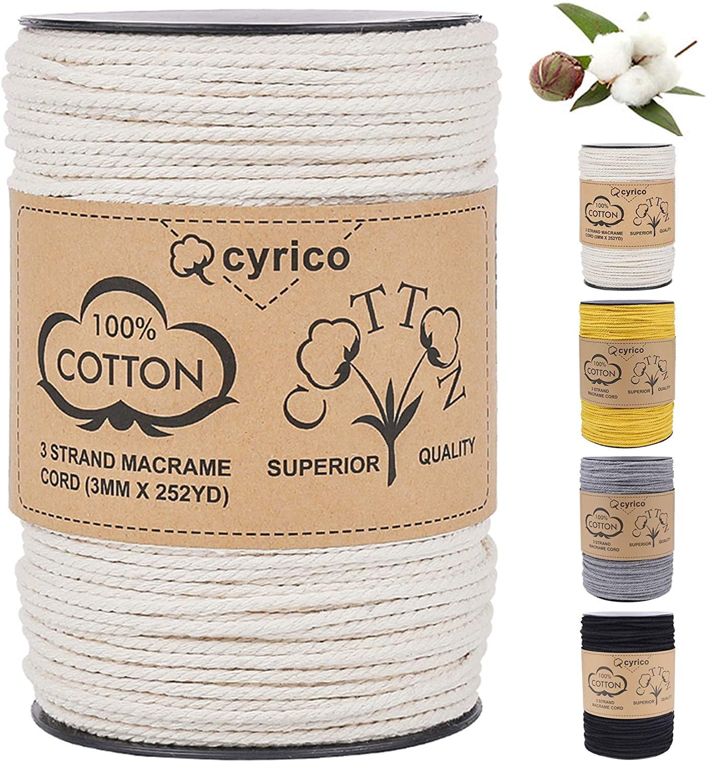 Cyrico Macrame Cord