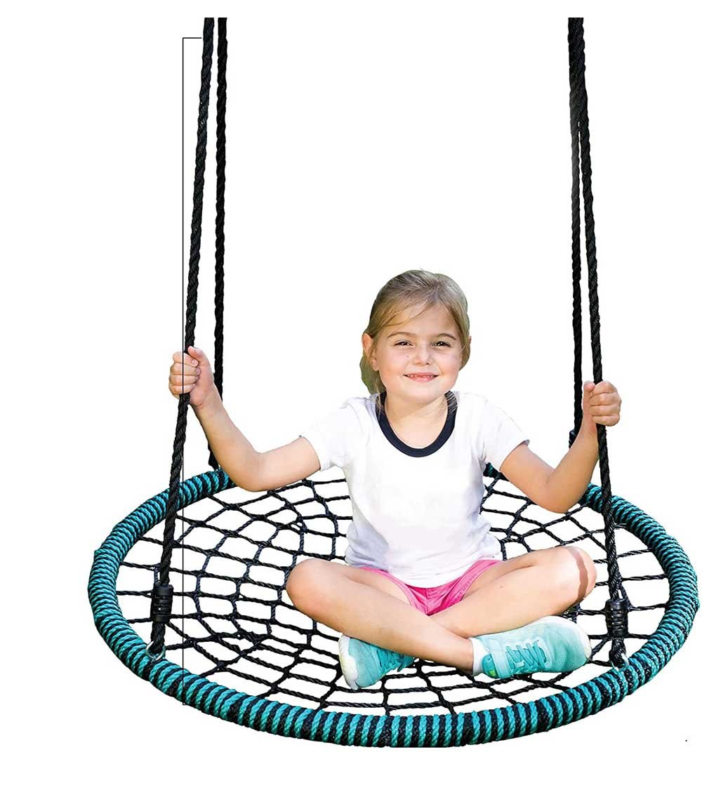 Play Platoon Spider Web Tree Swing