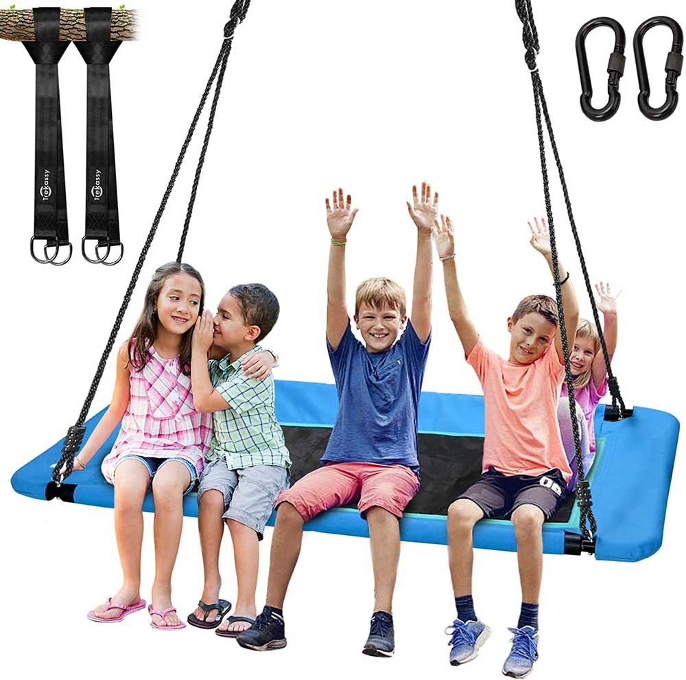 Trekassy 700lb Giant 60" Platform Tree Swing for Kids and Adults