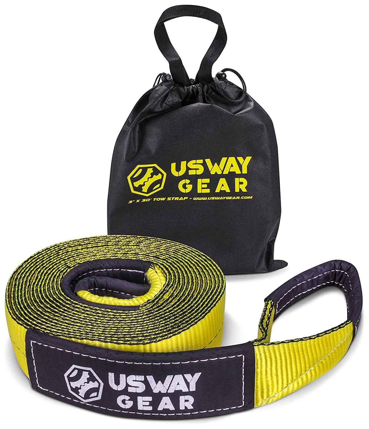 USWAY GEAR Recovery Tow Strap