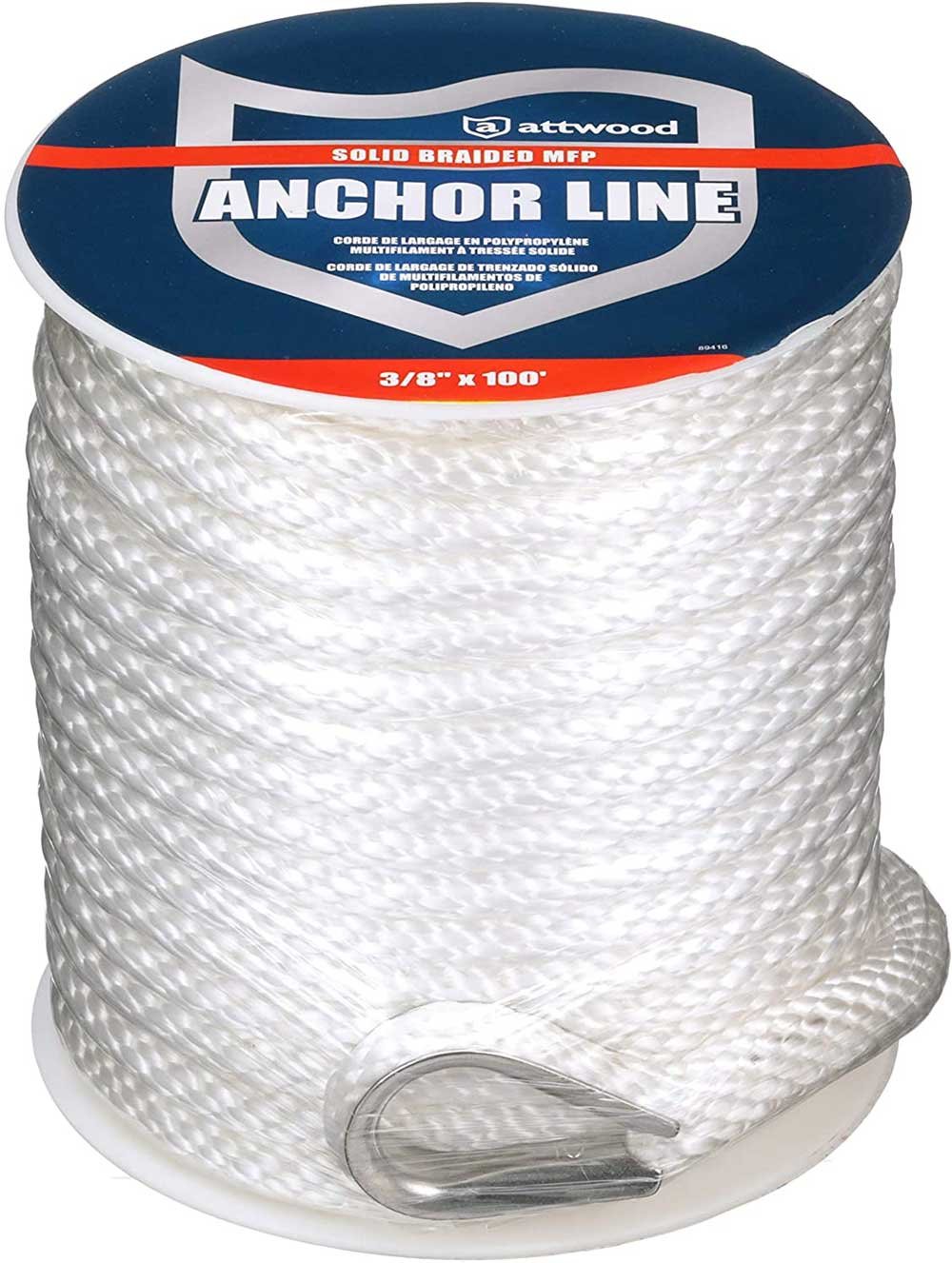 Attwood Solid Braid MFP Anchor Line/Boat rope
