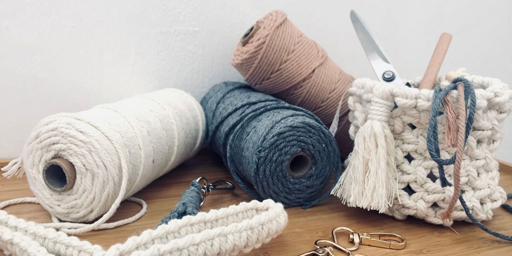 Beginner’s guide: macrame cord projects for home décor